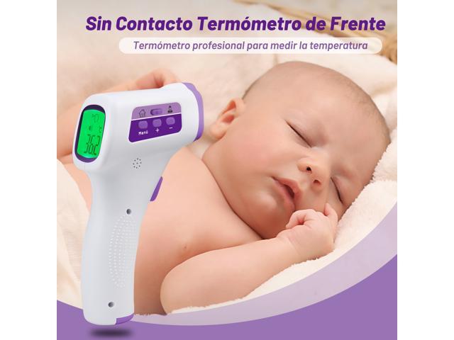Memory Function Delivery with 7-9 Days Non-Contact Infrared Thermometer with Fever Health Alert for Baby and Adults LED Display Digital Forehead Thermometer 