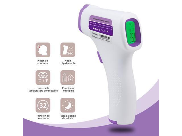 Infrared Thermometer Digital Infrared Forehead Thermometer Forehead Thermometer for Baby and Adult Non-Contact Digital Thermometer 