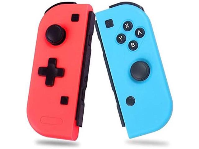 Wireless Joy Con Controller For N Switch Console Left And Right Switch Pro Remote Controller Upgrade Version Plug And Play Auto Connect Bigger Size Not Official Original One Blue Red Nintendo Switch Accessories