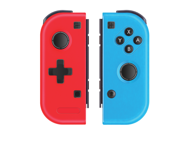 Medicinsk jævnt Grand Wireless Gaming Controller For Nintendo Switch, Bluetooth Game Handle for  Switch Console, Gamepad Joypad Joystick Switch Controller Compatible with  Original Connecting And Charging Mode, Red / Blue - Newegg.com