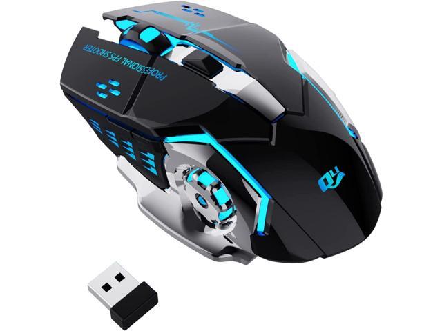 wireless gaming mouse silent click