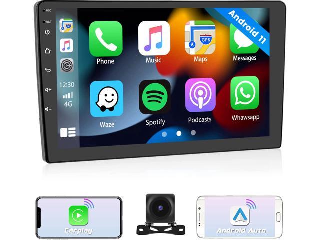 Android 11 Double Din Car Stereo Wireless Carplay Android Auto Radio,  AUTYUE Inch Touch Screen Car Audio Receiver with Bluetooth, HiFi Sound  Effect, GPS Navigation, WiFi AHD Backup Camera