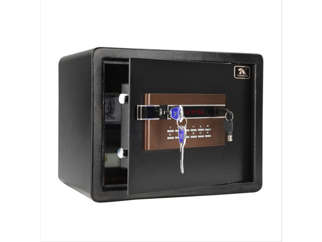 TIGERKING Security Safe Personal Safe, Digital Keypad Lock Box Safe for Cash Money Jewelry Document Cabinet Safe, 1.2 Cubic Feet