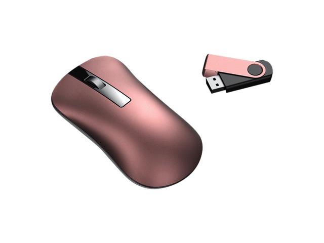 XM10 Wireless Bluetooth Aluminum Alloy Rechargeable Mute Gamer Mouse for Laptops
