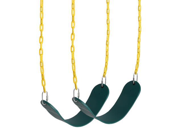 Heavy Duty Swing Seat - Swing Set Accessories Swing Seat with Coated Chain Kids