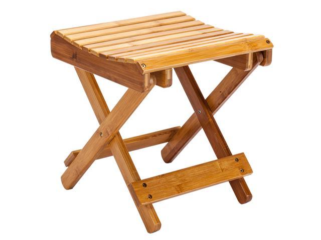 Hot Style Wooden Children Bench Stool Bamboo Seat Living Room Bathroom Wood NEW
