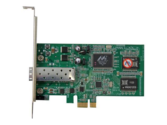 PCI Express Gigabit Ethernet Fiber Network Card w/ Open SFP - PCIe GbE SFP Network Card Adapter NIC - Fiber Optic SFP Adapter (PEX1000SFP2) - Network adapter