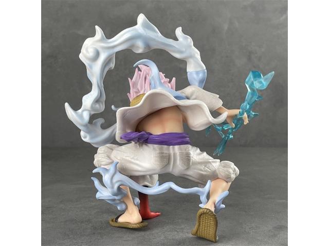 One Piece Monkey. D Luffy Gear 5 Anime Action Figure Statue Character ...