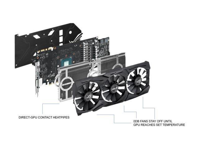 Refurbished: ASUS ROG GeForce GTX 1080 STRIX-GTX1080-A8G-GAMING