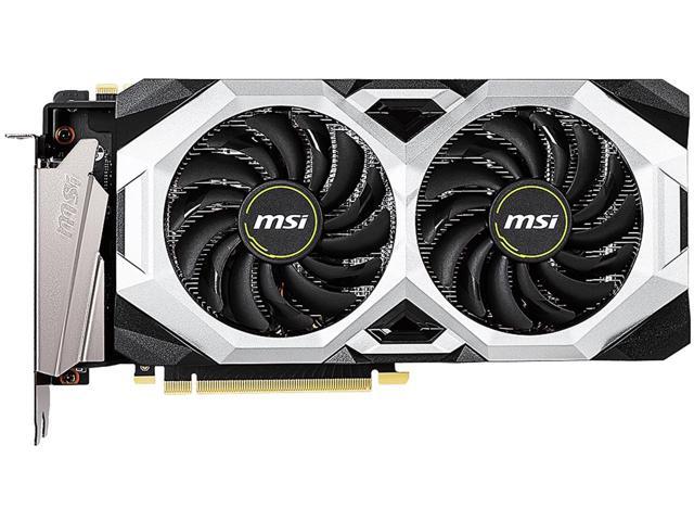 MSI GeForce RTX 2070 SUPER DirectX 12 RTX 2070 SUPER VENTUS GP OC 8GB  256-Bit GDDR6 PCI Express 3.0 x16 HDCP Ready SLI Support Video Card