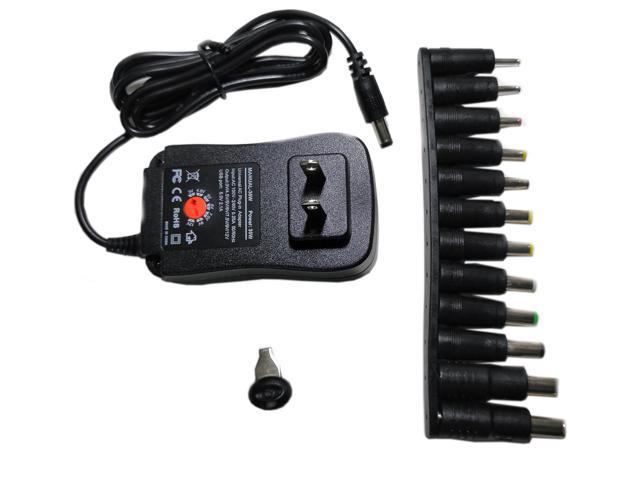 4-24V 2.5A 30W Speed Control Volt AC/DC Adjustable Power Adapter Supply Display 