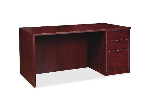 Lorell Prominence Pedestal Desk PD3672RSPMY - Newegg.com