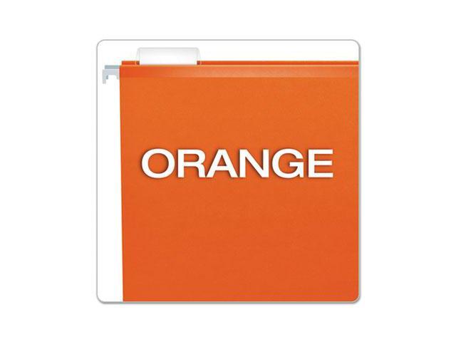Pendaflex Reinforced Hanging Folders 1/5 Tab Legal Orange 25/Box 415315ORA 