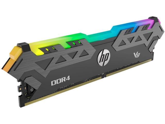 HP V8 RGB 16GB (2 x 8GB) 288-Pin DDR4 3600 UDIMM Desktop Memory Model  8MG07AA#ABC