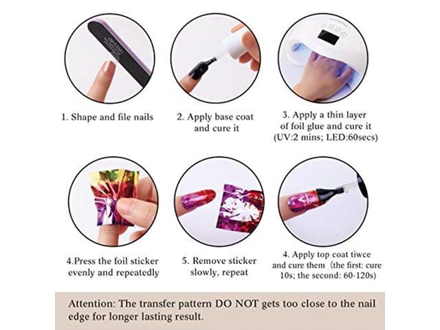 Makartt Nail Foil Glue Gel for Nail, Foil Gel Transfer for Nails Art  Stickers Strong Adhesion Foil Transfer Gel Soak Off Salon DIY UV LED Lamp