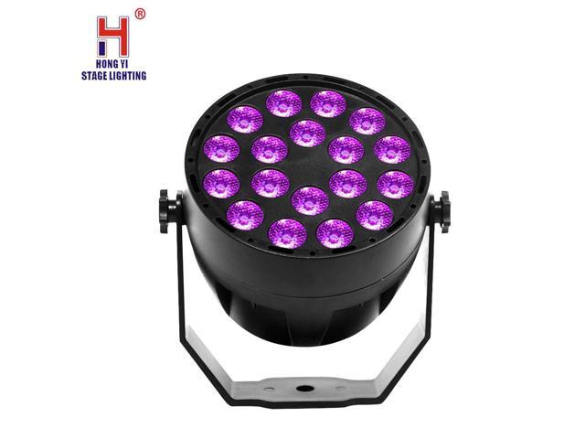 18x3W Par LED UV Lighting Effects Professional Stage Light Disco DJ Machine - Newegg.com