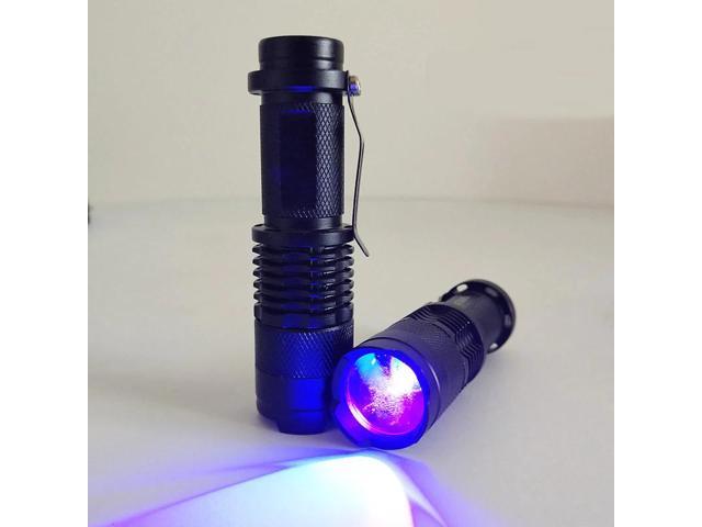 Pocket-Sized UV Pen light with ultraviolet LED INFRAY Black Light Zoomable 