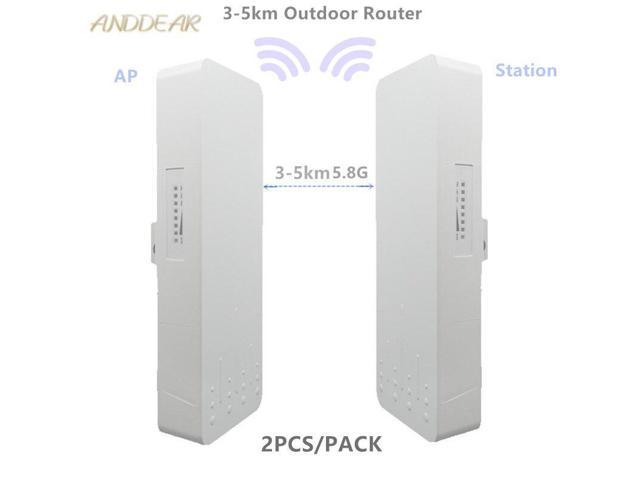 Panda håndvask butik 9344 9331 230 3-5km Chipset WIFI Router Repeater CPE Long Range300Mbps 5.8G  Outdoor AP Router AP Bridge Client Router repeater - Newegg.com
