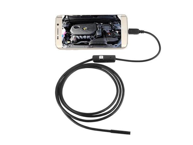 Waterproof Borescope Soft Wire Camera 0.3MP Industrial Repair Inspection 