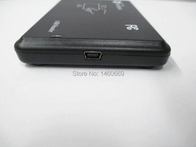 New USB RFID Contactless Proximity Smart Card Reader EM4001 EM4100 Windows # 