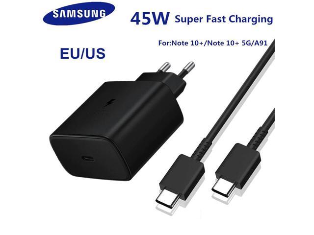 Note10 Plus Super Fast Charger Travel USB Pd Pss Fast Charging Adapter ...