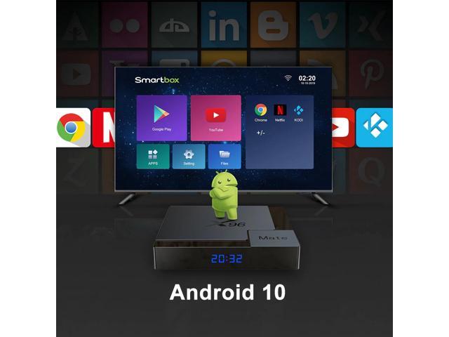 New mate iptv box 4G 32G 4G 64G android 10.0 tv box Allwinner H616 Mail ...