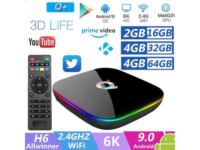 Plus Smart TV Box Android 9.0 TV Box 4GB RAM 32GB/64GB ROM uad Core H ...