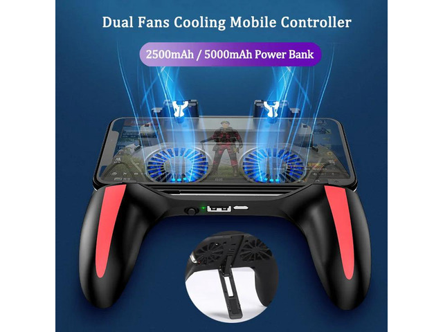 PUBG Mobile Controller with Double Fan Cooling for Iphone Ios Android ...