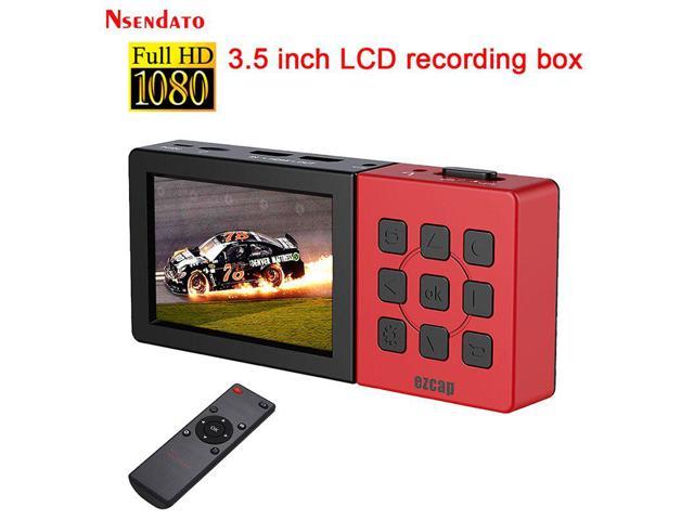 Record HD Video Signal to HDD/SSD/SD/USB Drive Stand-Alone 3G-SDI/HDMI HD Video Capture Box with HD/SDI Pass-Through FAT32, Remote Controller Included,Video Streaming 