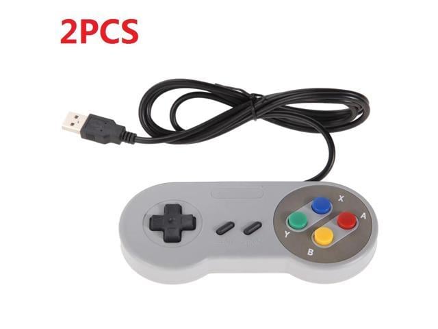 Controller Gamepad 2pcs Super Game Controller SNES Classic Gamepad Game ...