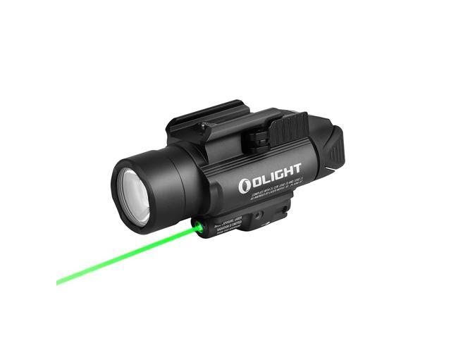 1350 Lumen CW LED Flashlight Olight Baldr Pro Green Laser and LED Light Combo