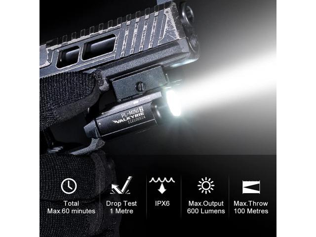 Olight PL-MINI Valkyrie 2 Weapon Light Black for sale online 