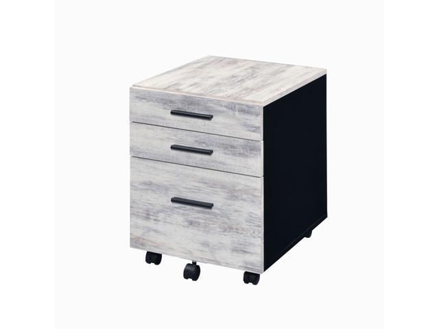Drawer Mobile Rolling Wood File Cabinet, Wooden Filing Cabinets Under Desk