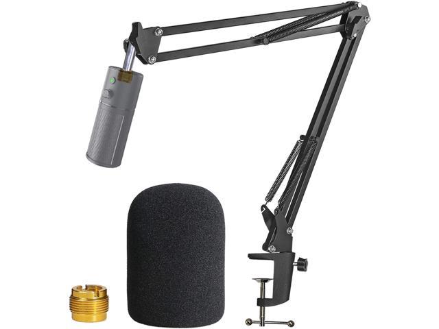Professional Razer Seiren X Boom Arm With Pop Filter Mic Stand With Foam Cover Windscreen For Razer Seiren X Streaming Microphone Newegg Com