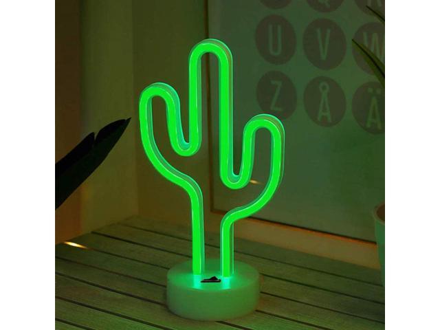 neon sign table lamp