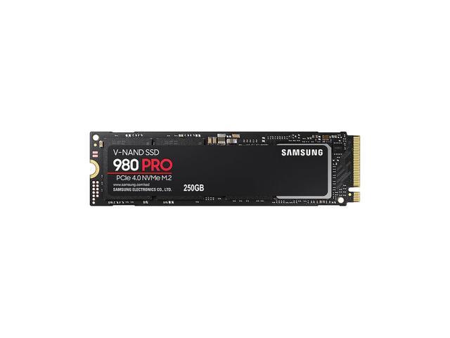 SAMSUNG 980 PRO PCIe 4.0 NVMe SSD 250GB Solid State Drive High Speed Compact Shockproof SSD M.2 NVMe SSD for PC Laptop - Newegg.com