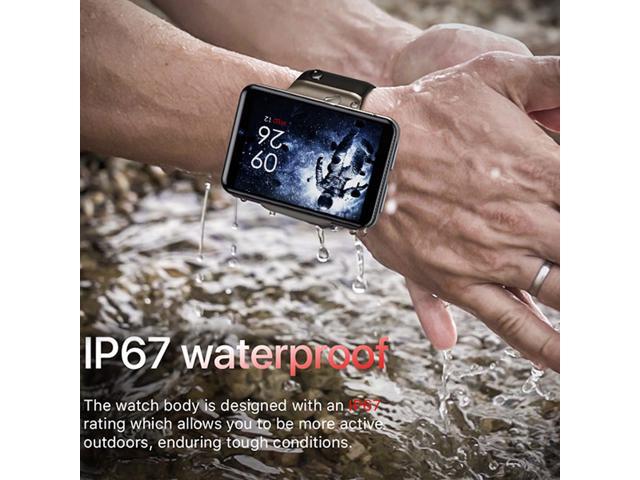 DM101 4G Big Screen Android Smart Watch with Face ID Dual Camera 3GB+32GB  USA