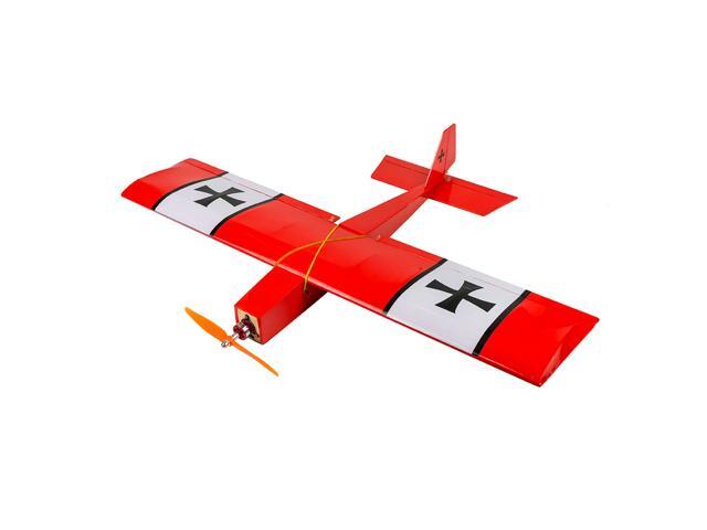 Dancing Wings Hobby R03 STICK-06 Airplane 580mm Wingspan Balsa Wood DIY Electric Aircraft RC Flying Toy PNP Version Unassembled with Motor ESC Servo Propeller Film Pack for Adult Outdoor