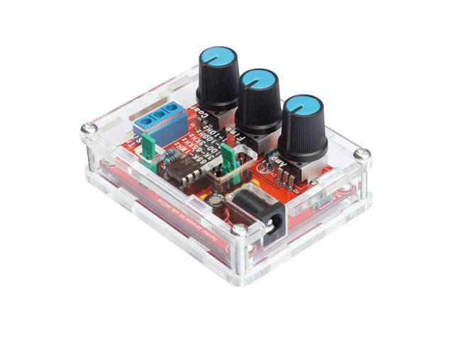 XR2206 High Precision Function Signal Generator DIY Kit Sine/Triangle/Square Output 1Hz-1MHz Adjustable Frequency Amplitude