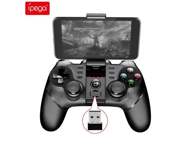 snor klauw Hinder Ipega Gamepad PG-9076 BT 2.4G Wireless Game Console Controller Mobile  Trigger Gaming Handle Joystick for Android TV PC P3 Black - Newegg.com
