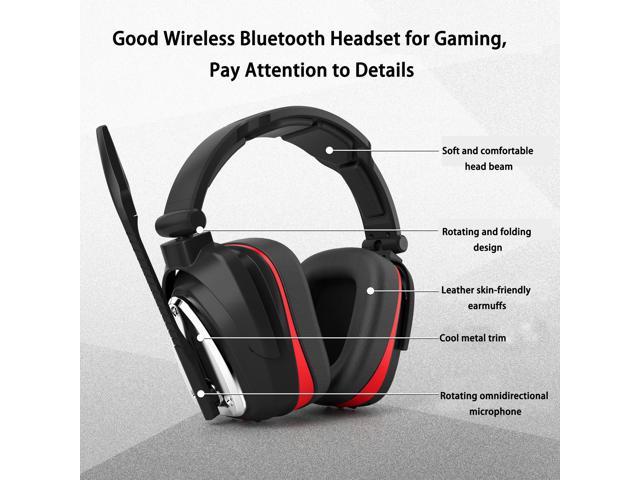 Wireless Gaming Headset for PS5 PS4 Nintendo Switch PC Laptop