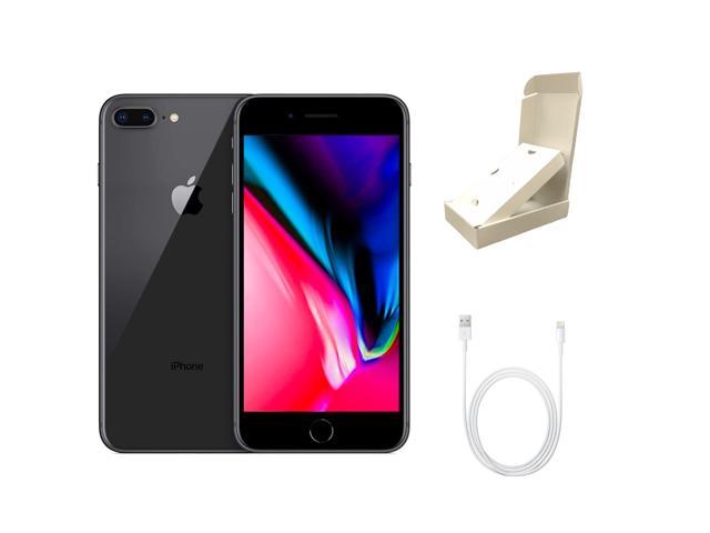 Refurbished Apple Iphone 8 Plus A1864 Fully Unlocked 256gb Space Gray Grade A W T Box 6371