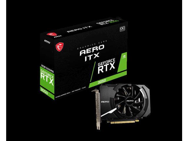 PC/タブレット PCパーツ MSI GeForce RTX™ 3050 AERO ITX 8G OC
