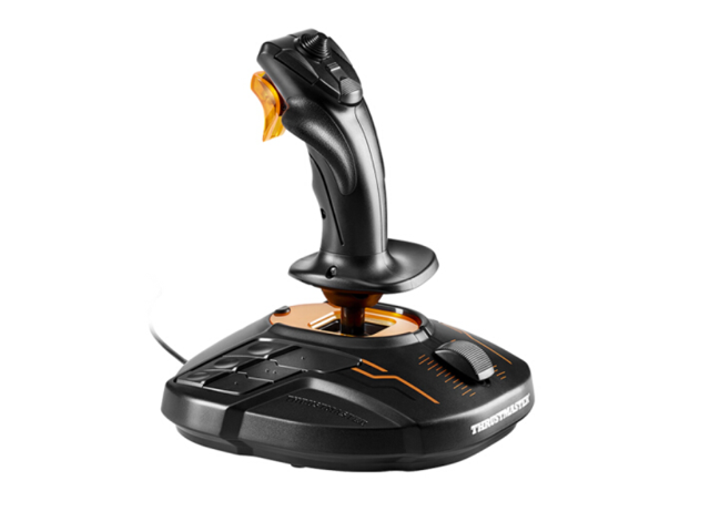 Thrustmaster New T16000 Fcs Upgraded Version Of Hall Magnetic Induction Joystick Neweggca 