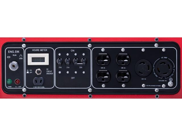 Gentron Power Equipment 12,000-Watt 15HP Dual Fuel Electric Start
