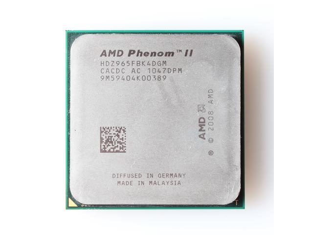 Amd Phenom Ii X4 965 Black Edition 3 4 Ghz Processor Newegg Com Newegg Com