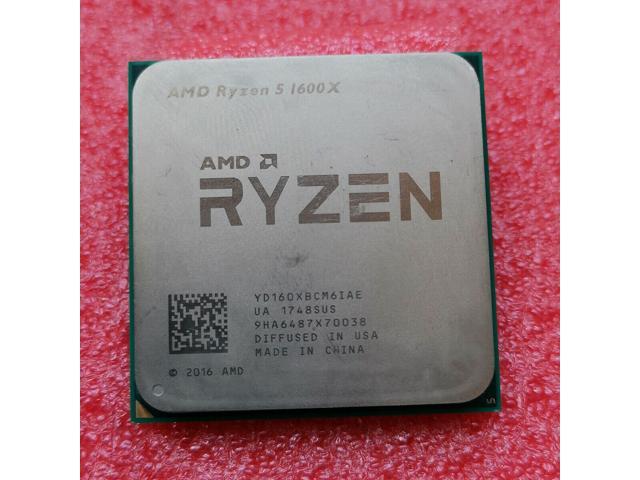AMD Ryzen 5 1st Gen - RYZEN 5 1600X Summit Ridge (Zen) 6-Core 3.6 GHz (4.0  GHz Turbo) Socket AM4 95W YD160XBCAEWOF Desktop Processor