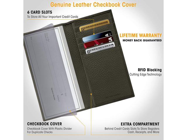 Access Denied RFID Blocking Checkbook Cover