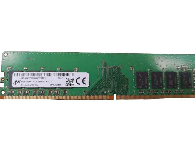 Micron MTA8ATF1G64AZ-2G6E1 8GB DDR4 2666Mhz PC4-21300 1Rx8 non-ECC