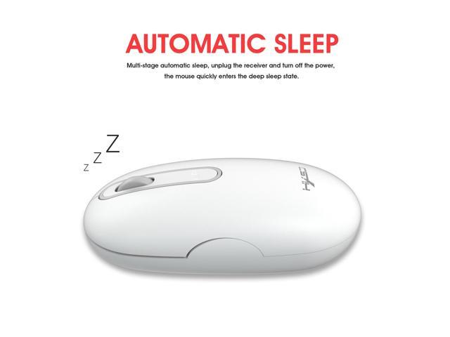 HXSJ T15 Ultra Thin Ergonomic Rechargeable Silent Office Wireless Mouse